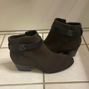 Coach Patricia Brown Ankle Booties